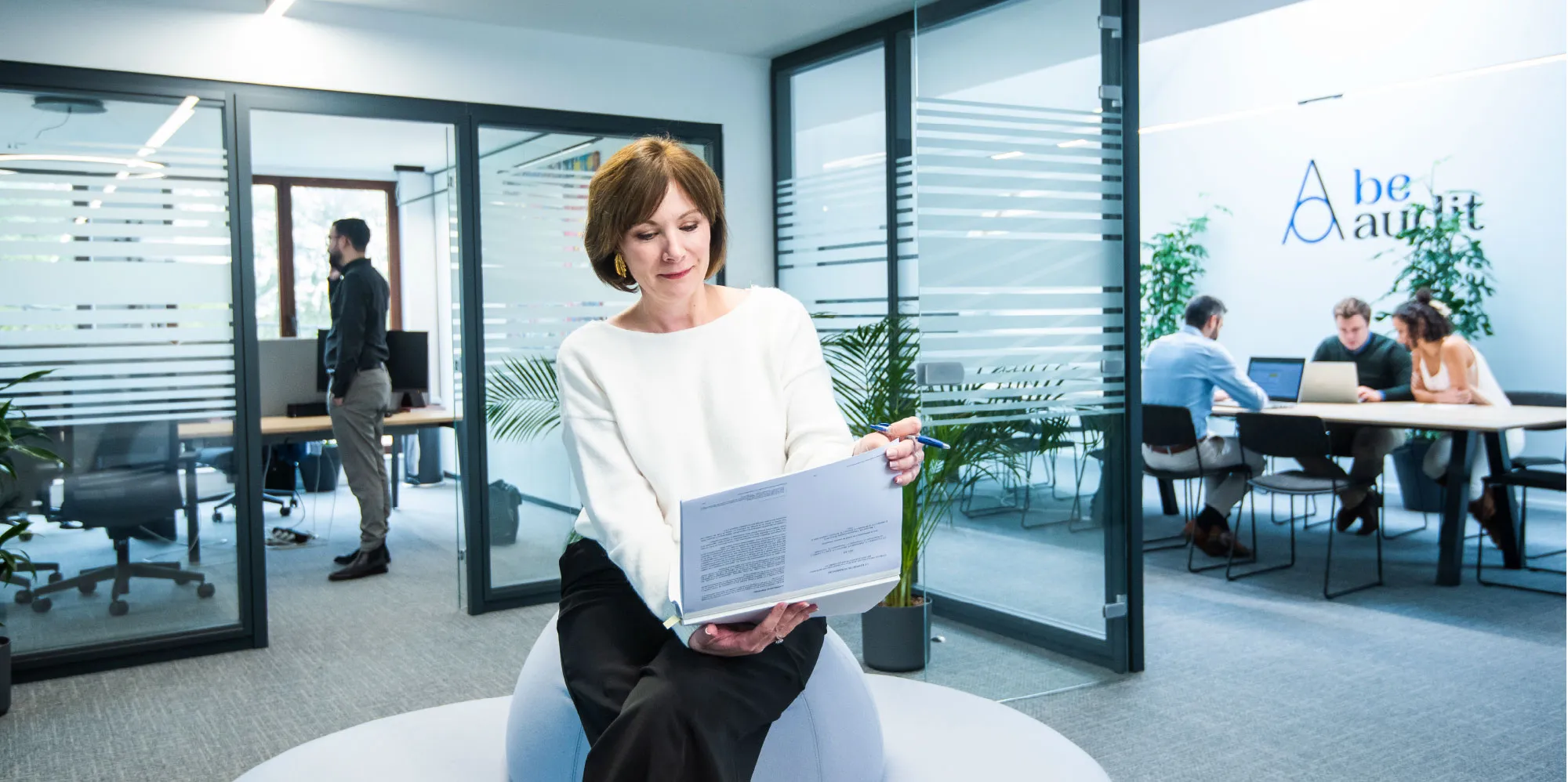 Photo de l'équipe be audit